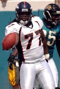 What is more fun than a 300-pound end zone dance?